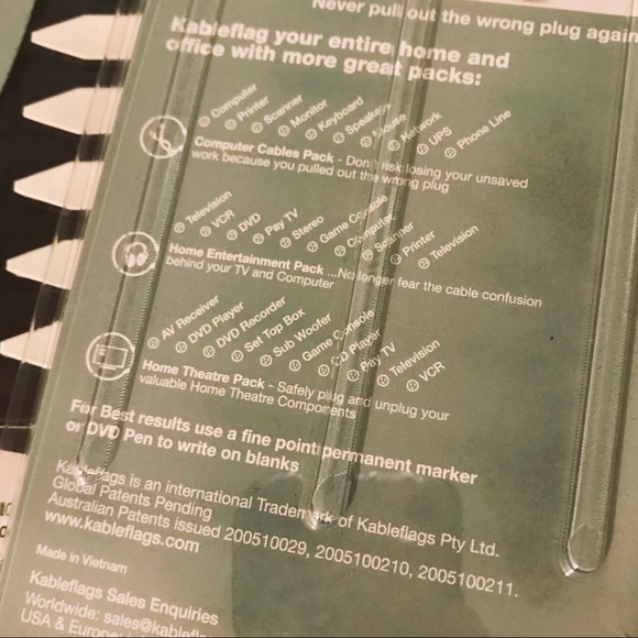 Kableflags •Cable Identification Tags• - Picture 5 of 5